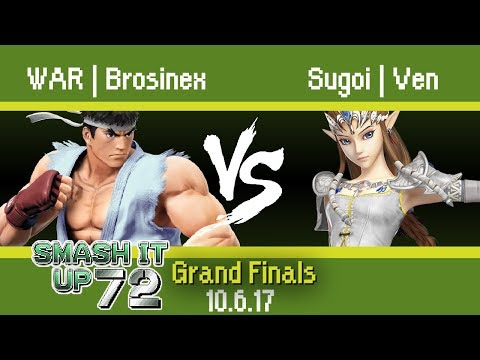 Sugoi | Ven (Zelda) vs WAR | Brosinex (Ryu) - Grand Finals - SIU 72 - Wii U