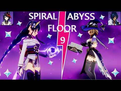 Genshin Impact | How to beat Spiral Abyss 3.4 Floor 9 | Raiden and Sara VS Lisa and Kaeya