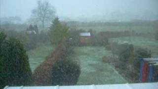 preview picture of video 'Es schneit in Roetgen'