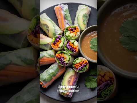 Vietnamese Fresh Spring Rolls