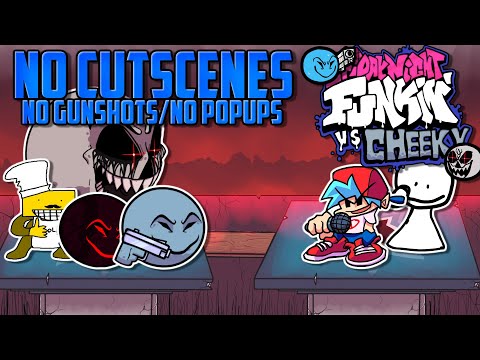 VS. Cheeky V3 - No Cutscenes/No Gun and Popup Sounds [Hard Difficulty] - Friday Night Funkin'
