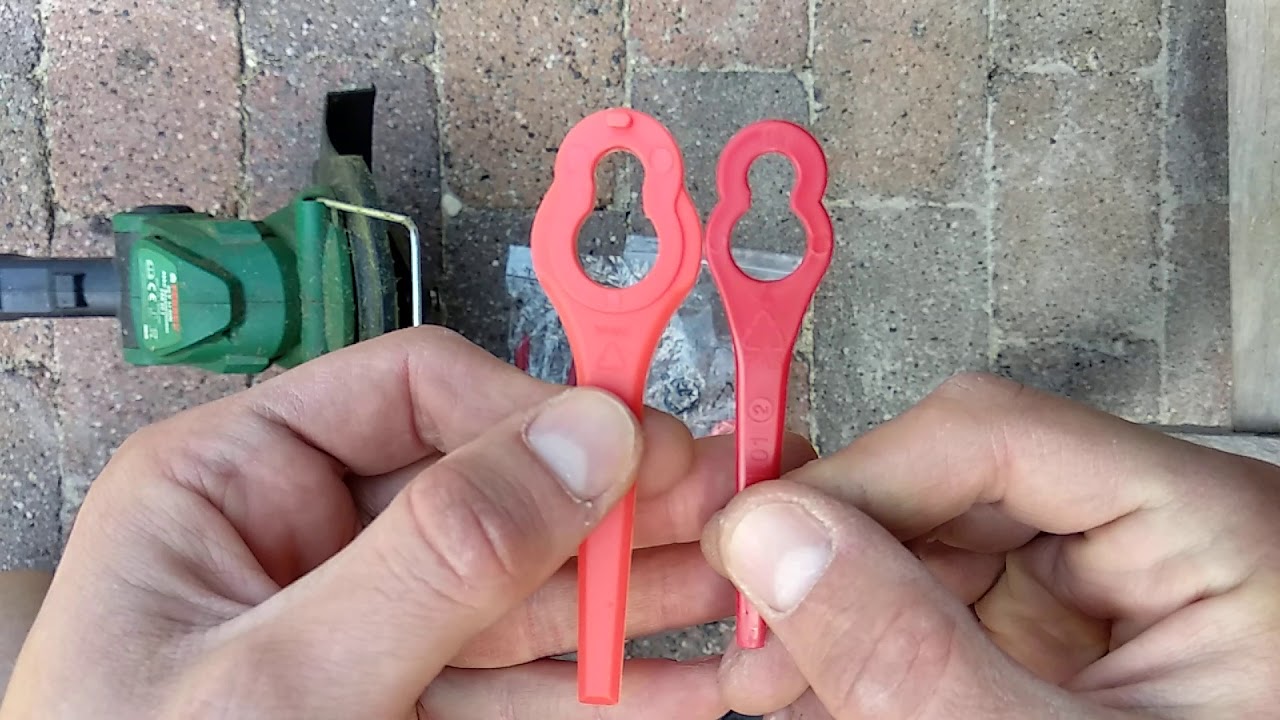 Ersatzmesser für Ferrex Akku Rasentrimmer FAR 20 - Alternative und Montage