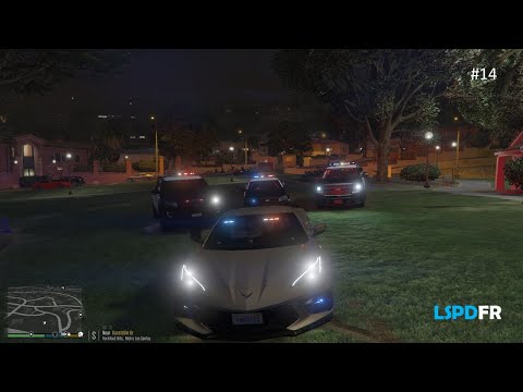 LSPDFR - Unmarked Corvette C8 Patrol | Shots Fired! #14