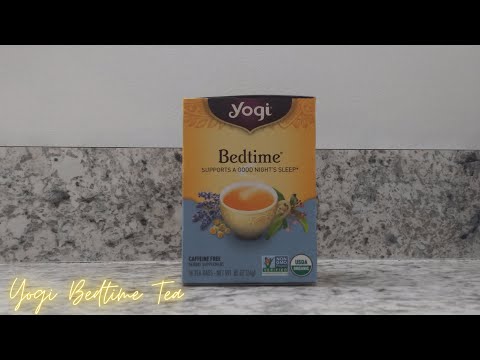 In Hand Review of Yogi Tea - Bedtime (4 Pack) - Supports a Good Night’s Sleep