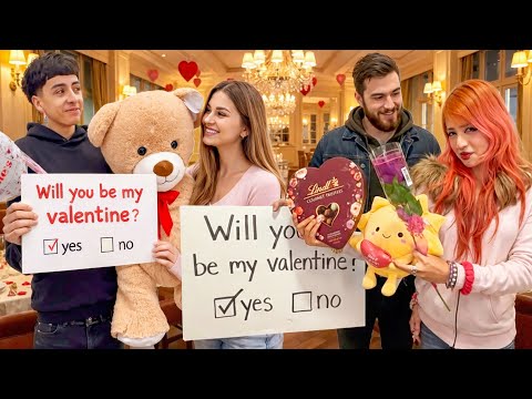 I DARED THEM TO ASK A STRANGER TO BE THEIR VALENTINE 