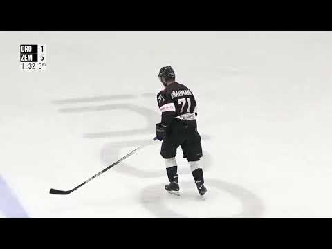 Optibet Hokeja līga. Dinamo Rīga - HK Zemgale/LLU. Spēles labākie momenti (02.11.2022.)