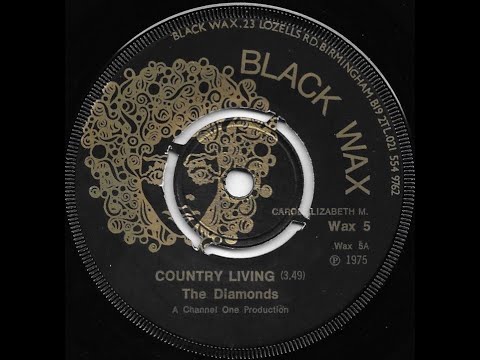 MIGHTY DIAMONDS ♦ Country Living/Version {BLACK WAX 7" 1975}