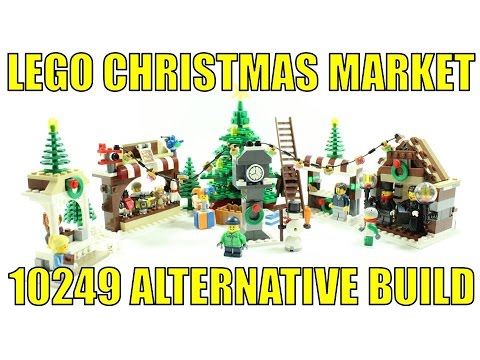 LEGO WINTER TOY SHOP 10249 ALTERNATIVE BUILD CHRISTMAS MARKET