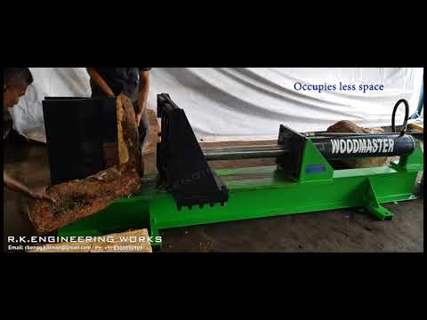 Hydraulic wood log splitter (f1-30-4-s) with high speed powe...