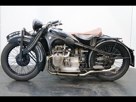 Thumbnail for BMW R11 Combination 1933 740cc 2 cyl sv - starting up - 4K by BMW R11