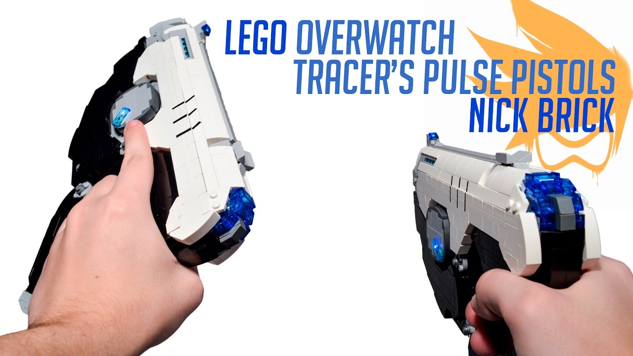 LEGO Tracer's Pulse Pistols - Overwatch - YouTube