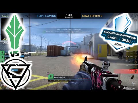 🇫🇮 HAVU vs 🇫🇮 KOVA NUKE HIGHLIGHTS - Elisa CS:GO Finnish Championship 2020