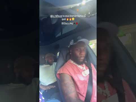Burna boy s'ambiance sur &laquo; KAT &raquo; de Gazo et La Rvfleuze