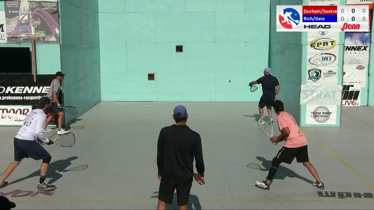 DURHAM/SOSTRE VS. RICH/GEIS | QUARTERFINALS | 2022 3WALLBALL WORLD CHAMPIONSHIPS