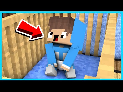 MIPAN & ZUZUZU Jadi Sangat Kecil Seperti Bayi Di Minecraft! - Minecraft Survival