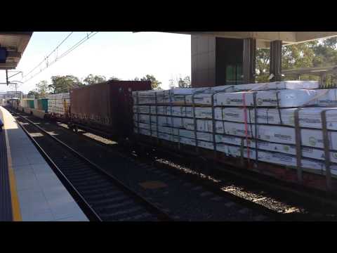 6PS6 with PACIFIC NATIONAL NR51 NR117 at glenfield