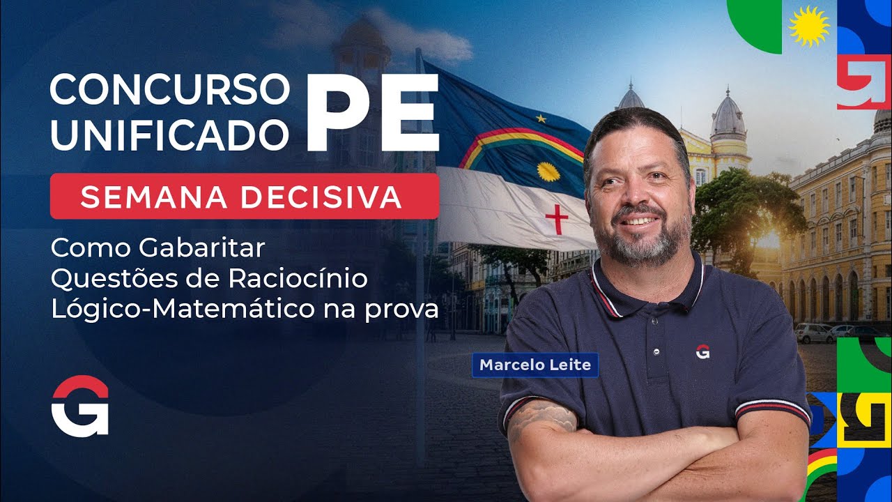 CPU/PE | Semana Decisiva: Como Gabaritar Questões de Raciocínio Lógico-Matemático na Prova