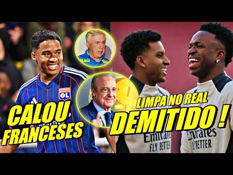 SALVOU !! ENDRlCK CALA FRANCESES ! BRASILEIRO DEMITIDO NA LIMPA DO REAL E MAIS