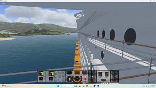 Symphony of the Seas Arriving into St.Thomas USVI in VSNG