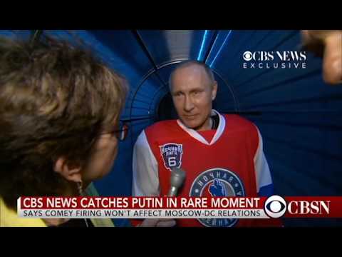 Putin on FBI Director James Comey's firing by Trump