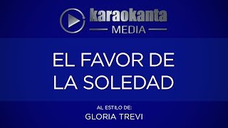Karaokanta - Gloria Trevi - El favor de la soledad