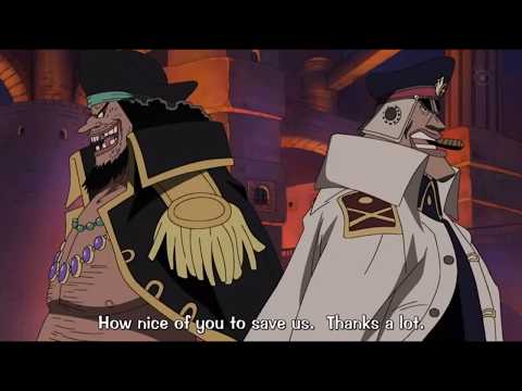 Shiryu Joins Blackbeard's Crew - One Piece Epic Moment