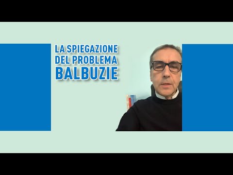 La spiegazione del problema balbuzie