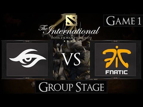 Dota 2 The International 2015 Team Secret vs Fnatic