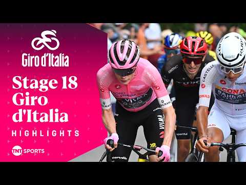 BREATHTAKING RACE! 😮‍💨 | 2026 Men's Giro d'Italia Stage 18 Race Highlights | TNT Sports Cycling