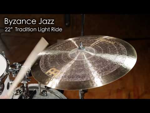 Meinl Cymbals B22TRLR Byzance 22" Jazz Tradition Light Ride Cymbal
