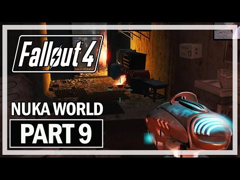 Fallout 4 Nuka World Walkthrough Part 9 GALACTIC ZONE - Let's Play DLC Gameplay