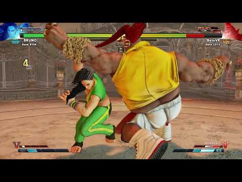 Street Fighter V Arcade Edition - BETOVP X BRUNO MASTERS Ranked Match