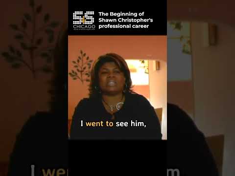 The beginning of Shawn Christopher's professional career