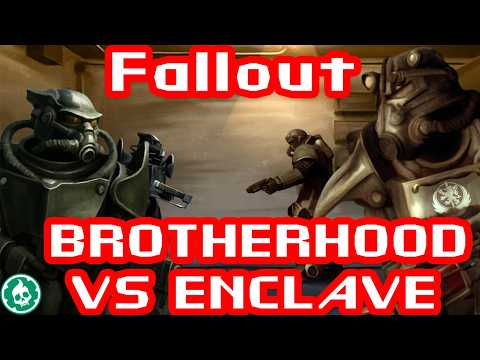 Brotherhood vs Enclave: Capital Wasteland - Fallout Lore DOCUMENTARY