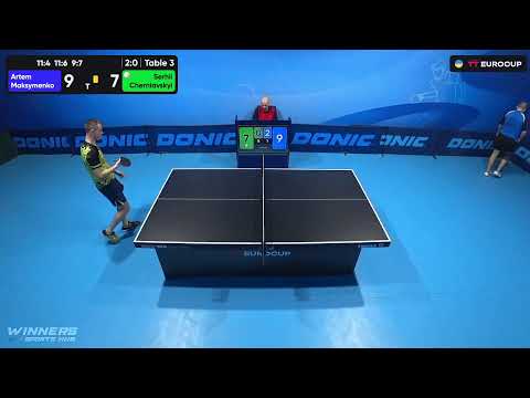 18:50 Artem Maksymenko - Serhii Cherniavskyi 14.10.2023 TT Euro.Cup Ukraine Star. Table 3