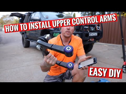 HOW TO CHANGE UPPER CONTROL ARMS