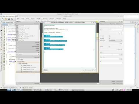 JavaFX Demo : Display data from JPA in TableView