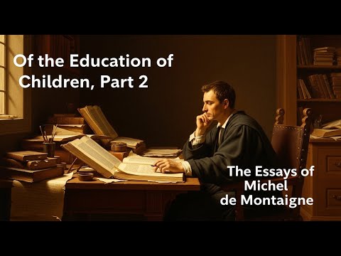 Video thumbnail for Essays of Michel de Montaigne (Chap. 1.26)