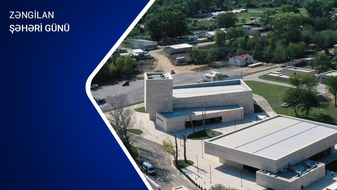 Zəngilan şəhəri belə olacaq VİDEO