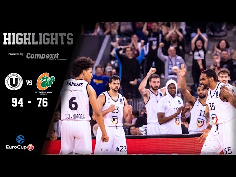 Highlights | 7DAYS EuroCup: U-BT Cluj-Napoca vs. Cedevita Olimpija Ljubljana