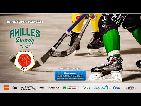 Bandyliigan ottelu: Akilles - WP 35