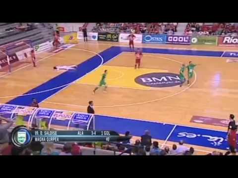 Gol Dani Saldise (3-4) ElPozo Murcia – Magna Gurpea. Cuartos Play Off