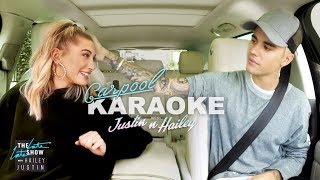 Justin Bieber and Hailey Baldwin Carpool Karaoke