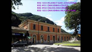 preview picture of video 'Annunci Treni alla Stazione di Chiavenna - In Sala D' Attesa'