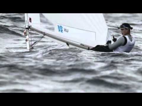 China's Xu Lijia wins gold in women's laser radial