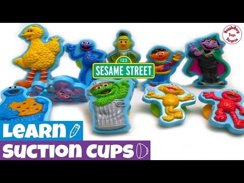 Sesame Street Play Set | Cookie Monster Visits | Toddler Learning Elmo Big Bird Ernie Oscar Abby Video