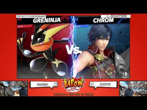 Smash Ultimate Tournament 1/27/19 - Jarvis(Greninja) Vs Omega(Chrom) - L. Semis