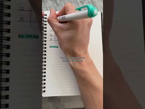 Save money using no spend months, follow for more