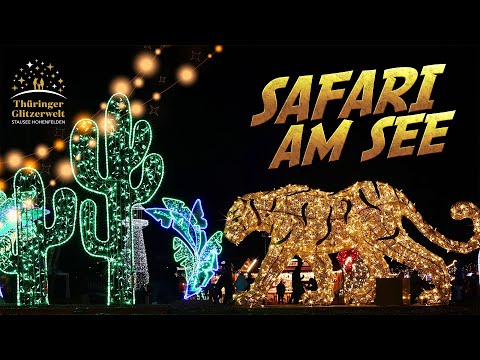 ✨Wir gehen auf Safari! Erkunde die neue Themenwelt und den Zirkus auf der 5. THÜRINGER GLITZERWELT.