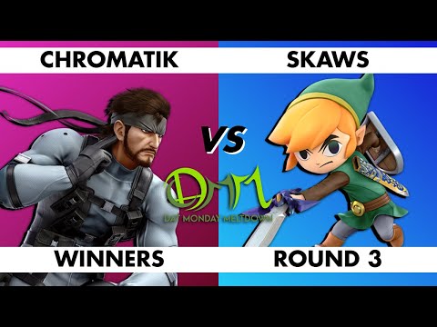 DAT Monday Meltdown 286 - Winner's Round 3: Chromatik (Snake)  vs  Skaws (Toon Link)